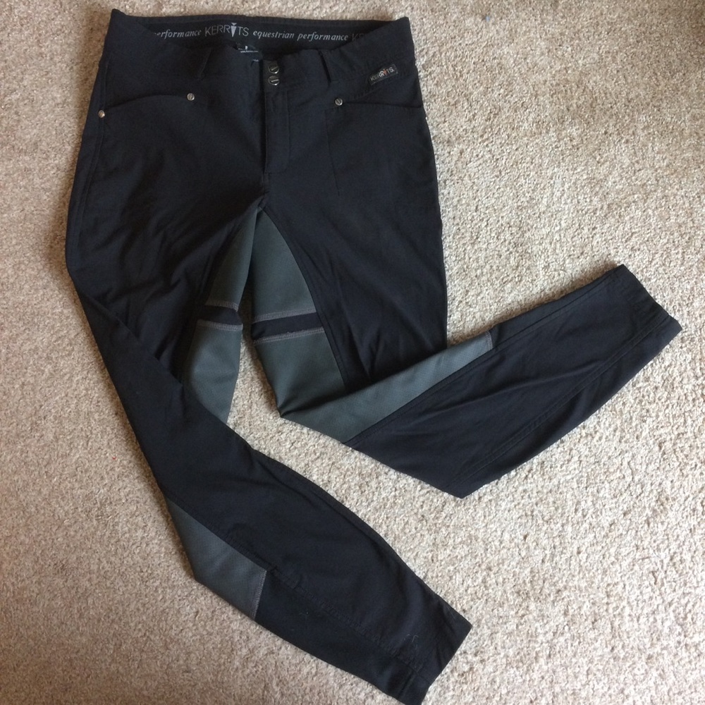 Kerrits black crossover breech size large